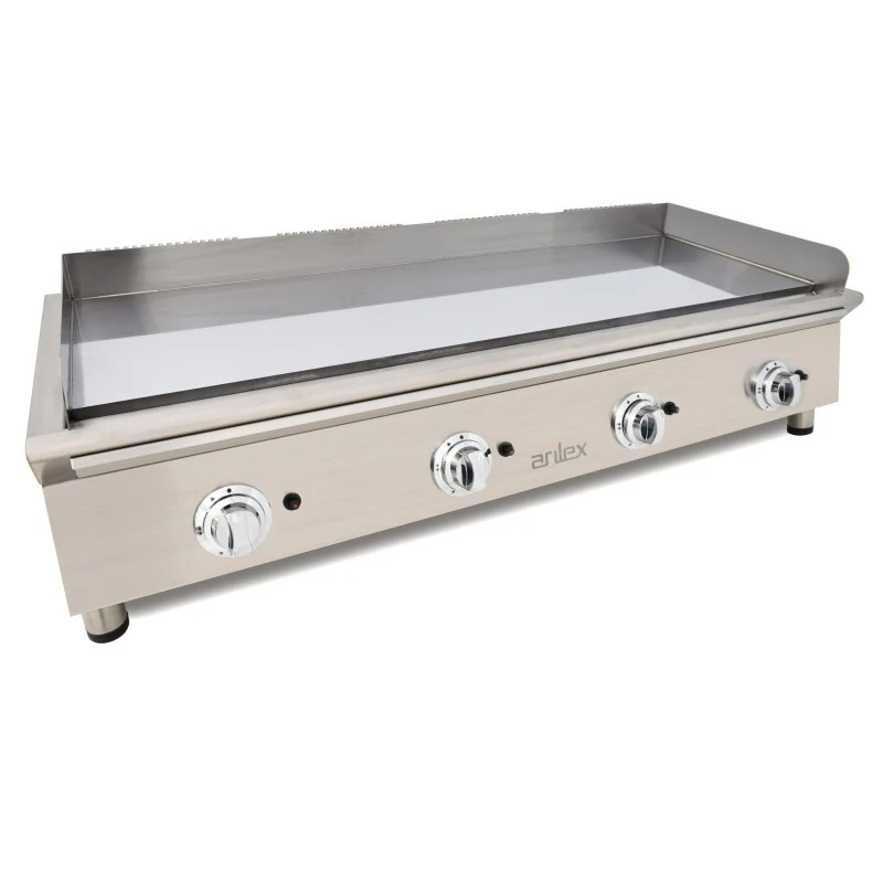 Plancha à gaz - 130 cm - Chrome dur - Arilex