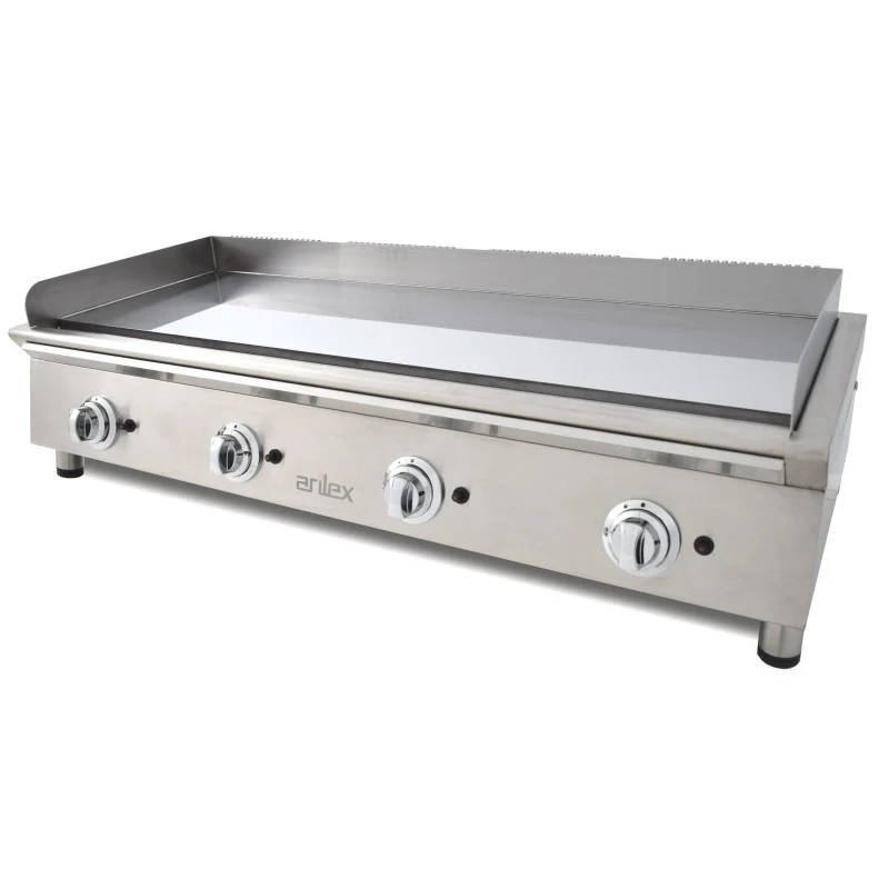 Plancha à gaz - 130 cm - Chrome dur - Arilex
