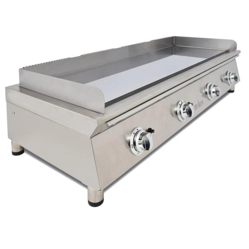 Plancha à gaz - 130 cm - Chrome dur - Arilex