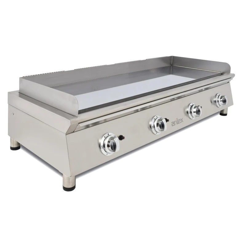 Plancha à gaz - 130 cm - Chrome dur - Arilex