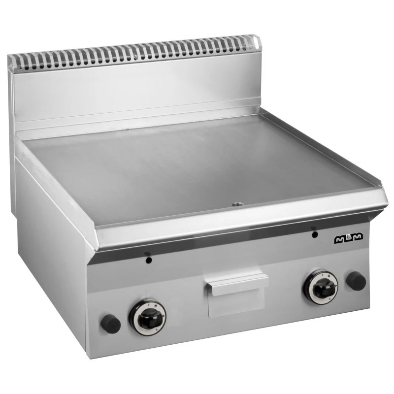 Plancha à gaz - 60 cm - Plaque lisse - Réf GFT665L - Arilex