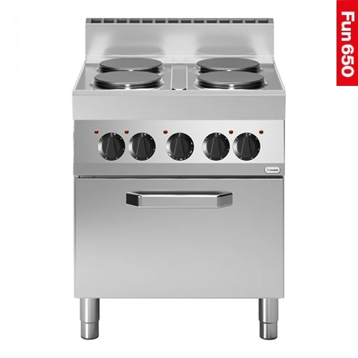 Fourneau - Fun 650 - 4 plaques et four à convection - Modular