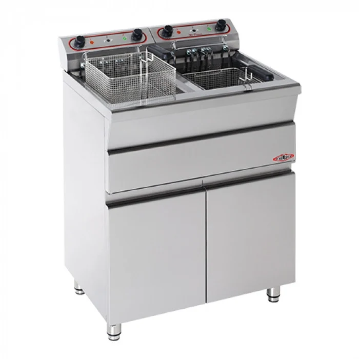Friteuse 15L+15L - 1 bac - STILFER