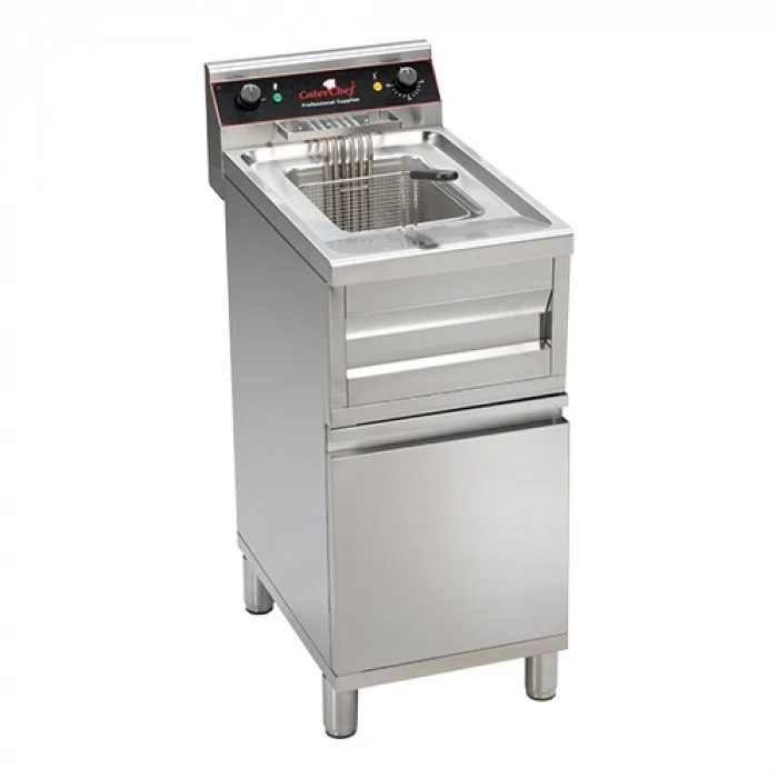 Friteuse sur meuble 12 L - 1 bac - CATERCHEF STAR