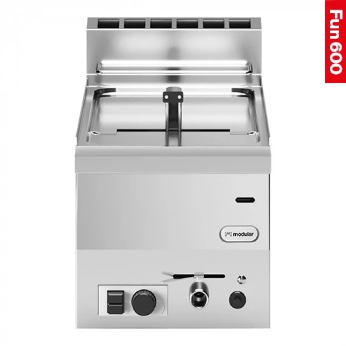 Friteuse - 8 litres - Gaz naturel - Fun 600 - 1 bac - MODULAR