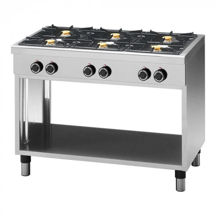 Réchaud 6 zones - Fourneau gaz sur meuble - Réf. 318226 - Modular