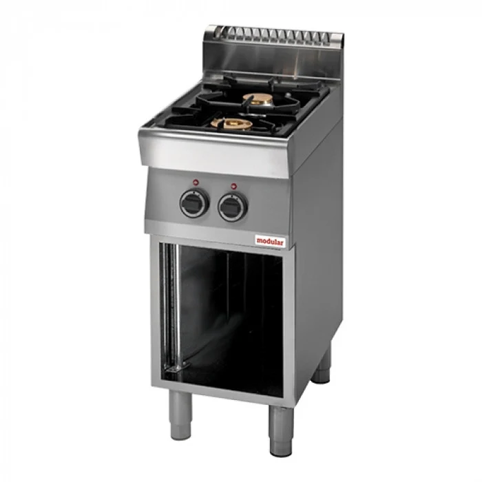 Réchaud 2 zones au gaz - Fourneau gaz sur meuble - Réf. 316700 - Modular
