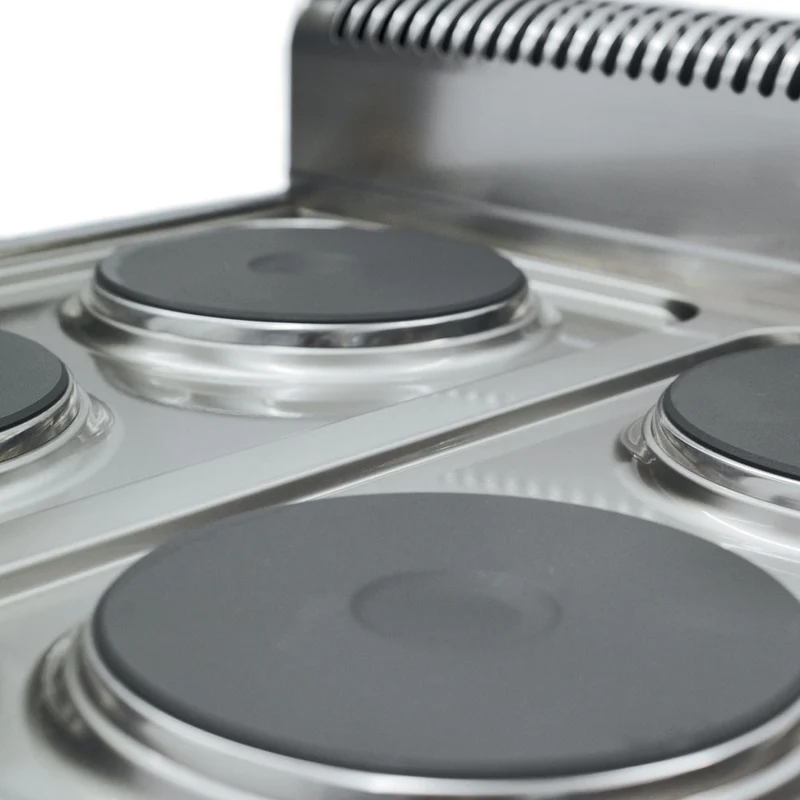 Fourneau 5 plaques + four convection- électrique - Diamond
