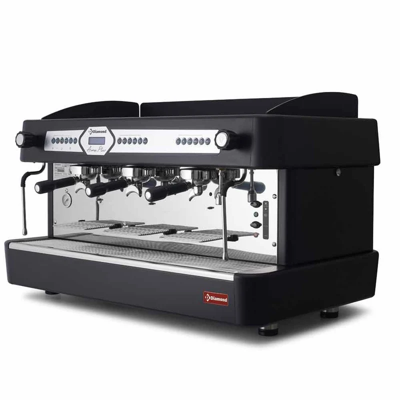 Machine à café noire + adoucisseur d'eau - Diamond