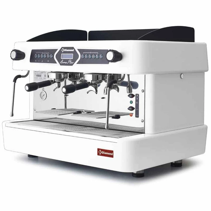 Machine automatique à café 2 groupes - 11 L - 3,7 kW - Diamond
