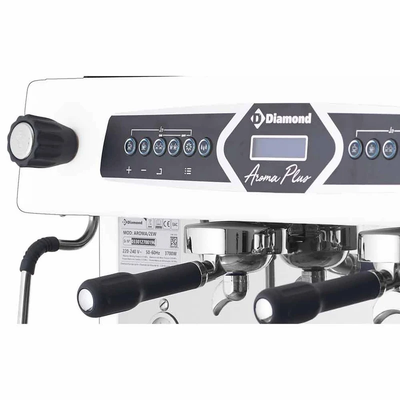 Machine automatique à café 2 groupes - 11 L - 3,7 kW - Diamond