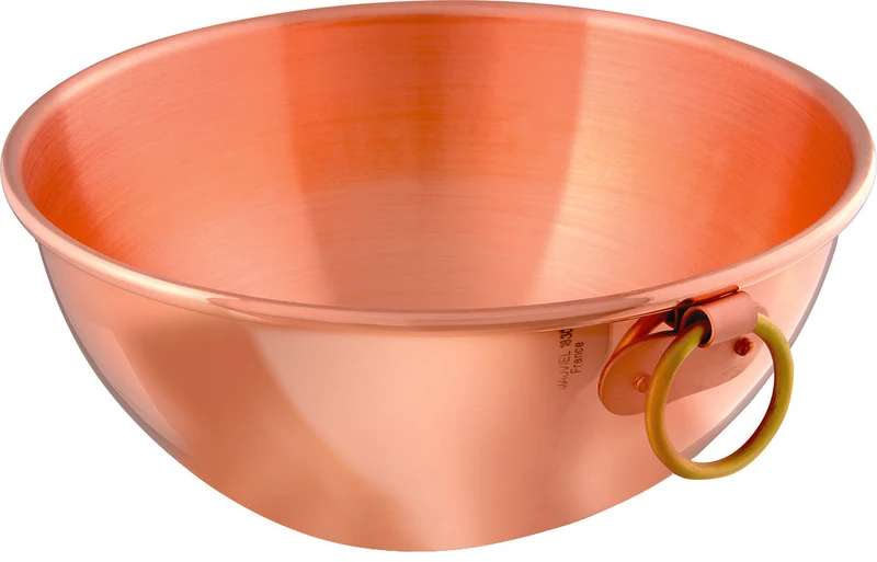 Bassine hémisphérique cuivre