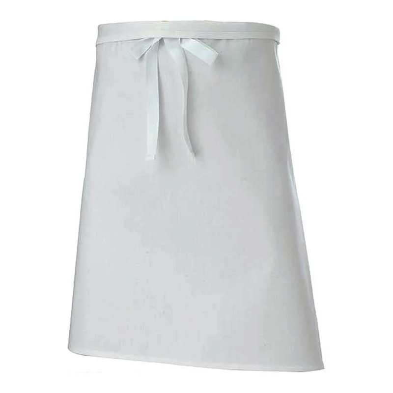 Tablier boulanger blanc 85 cm