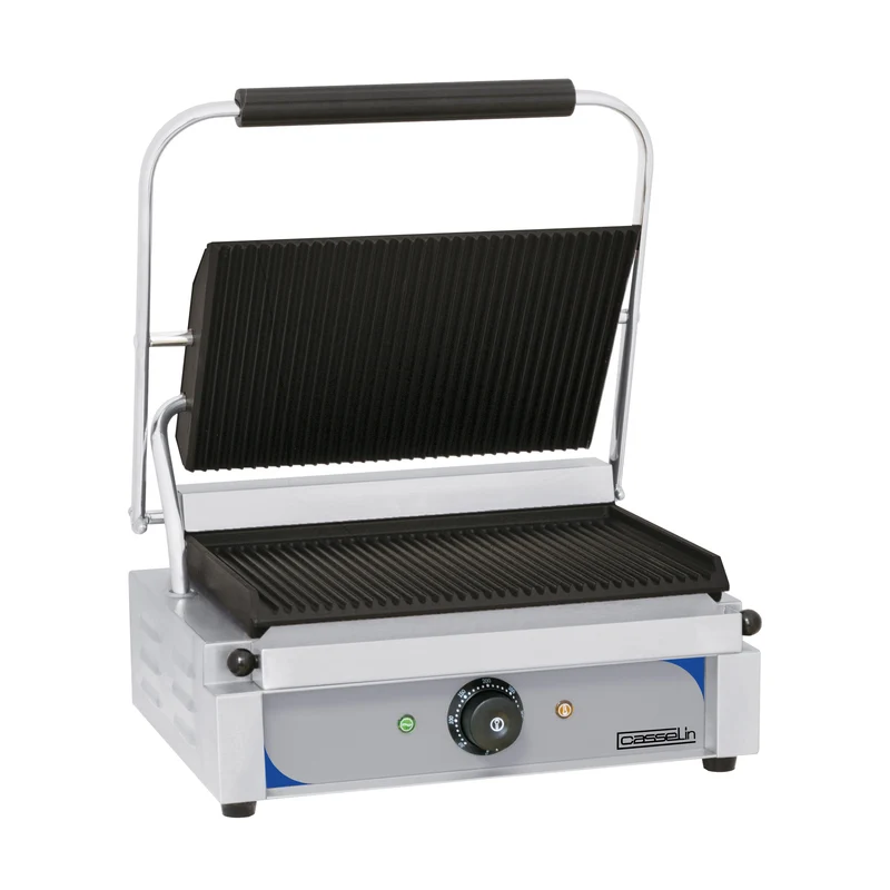 Grill Panini plaques Rainurée - Rainurée
