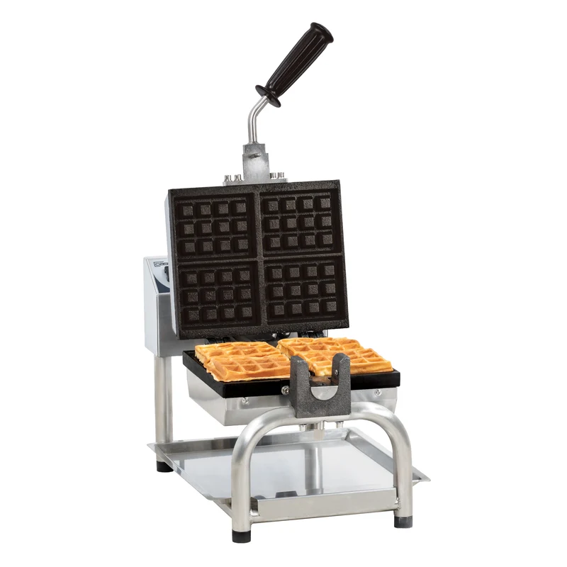 Gaufrier simple ouverture 180° - 4 mini gaufres