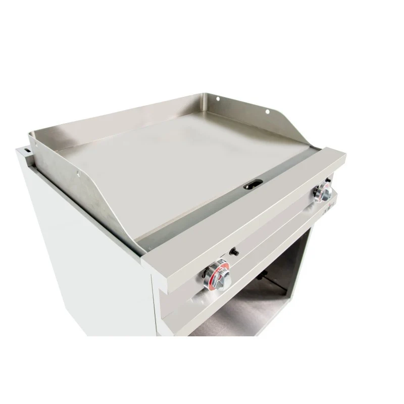 Plancha à gaz - 800x700x900h mm - Acier rectifié - Arilex