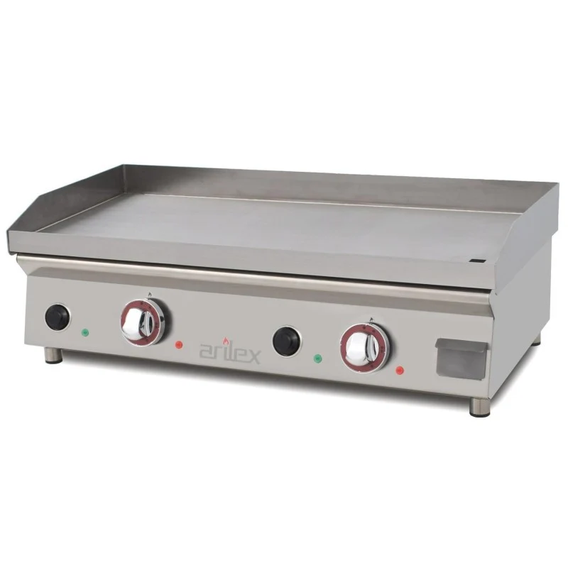 Plancha électrique - 80 cm - Acier rectifié 15 mm - 5,2 kW - ARILEX
