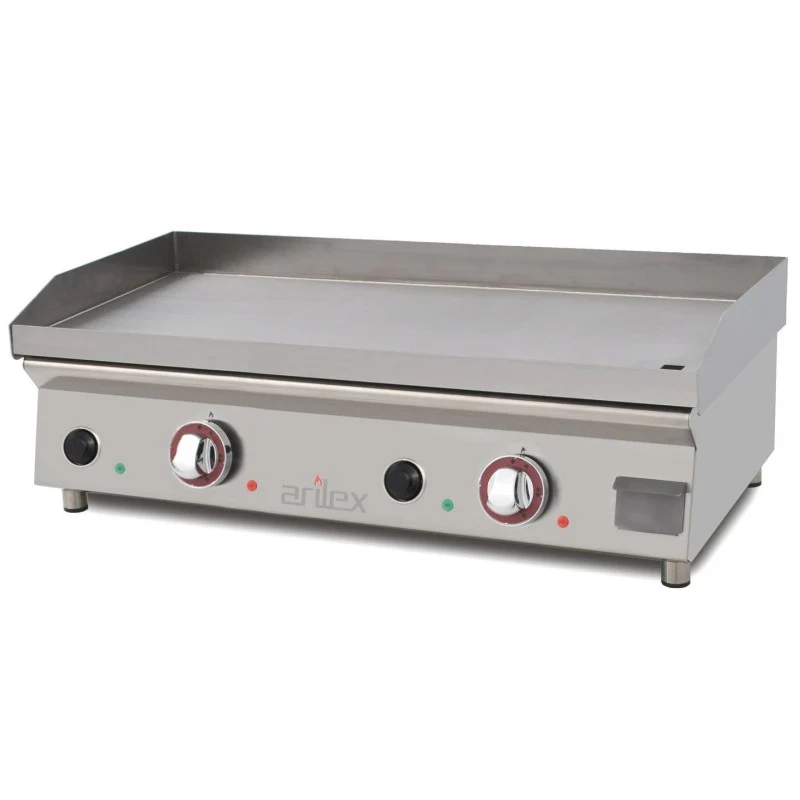 Plancha électrique - 80 cm - Acier rectifié 15 mm - 5,2 kW - ARILEX