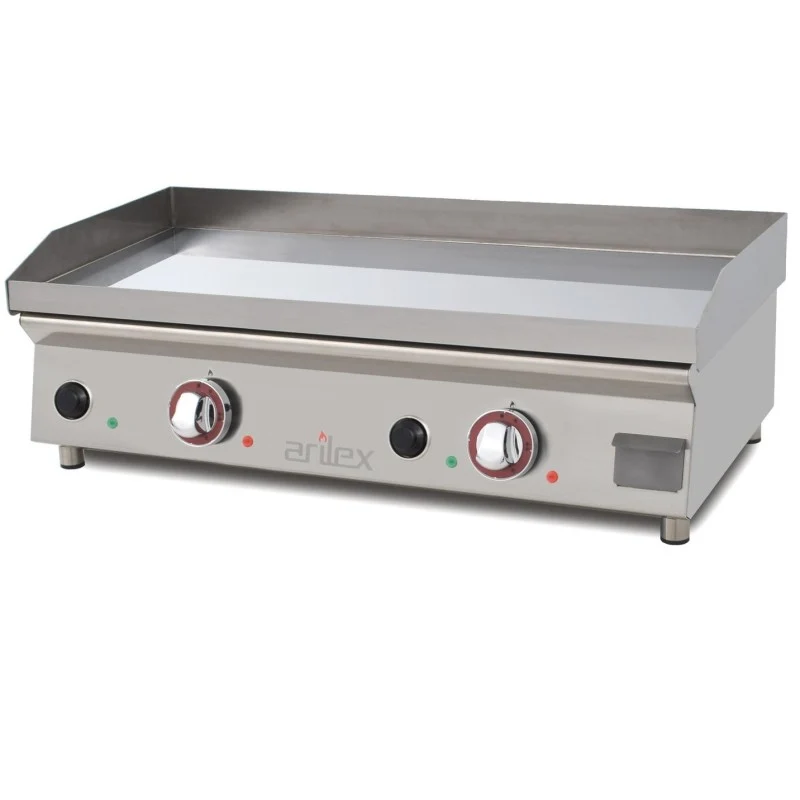 Plancha électrique - 80 cm - Acier chromé 15 mm - 5,2 kW - ARILEX