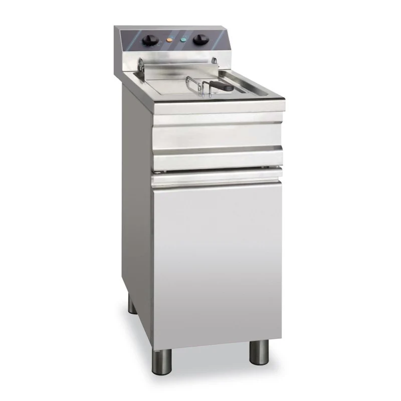 Friteuse électrique - 14L - 9 kW - Triphasée - Avec meuble - Arilex