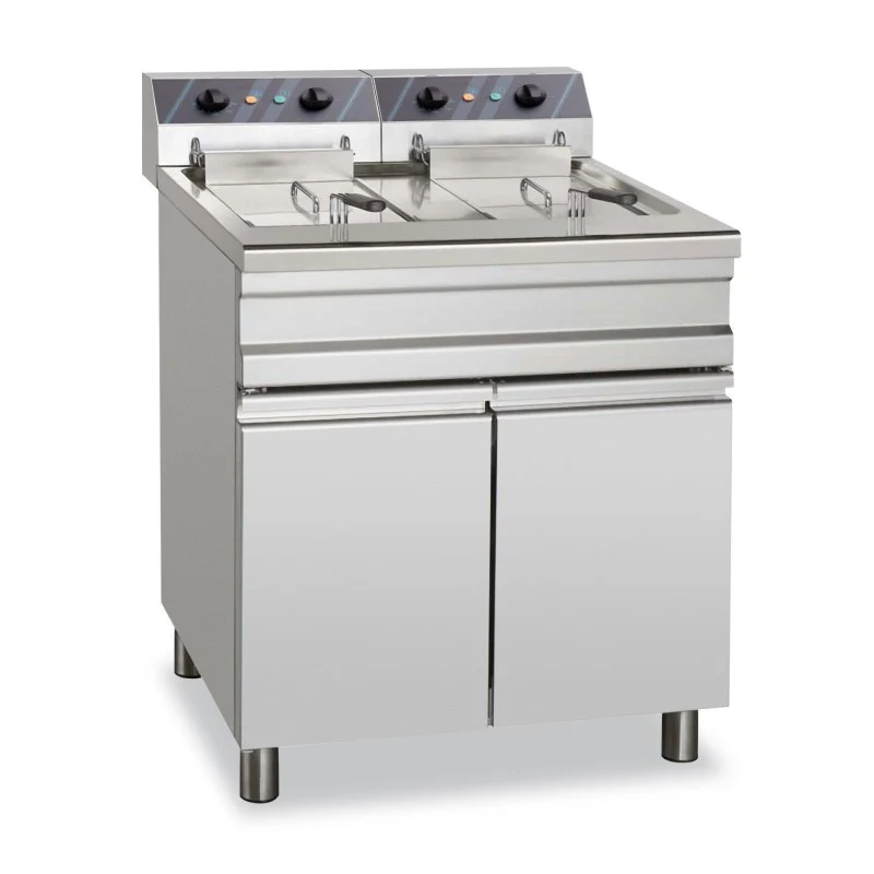 Friteuse électrique - 20+20L - Avec meuble - Arilex