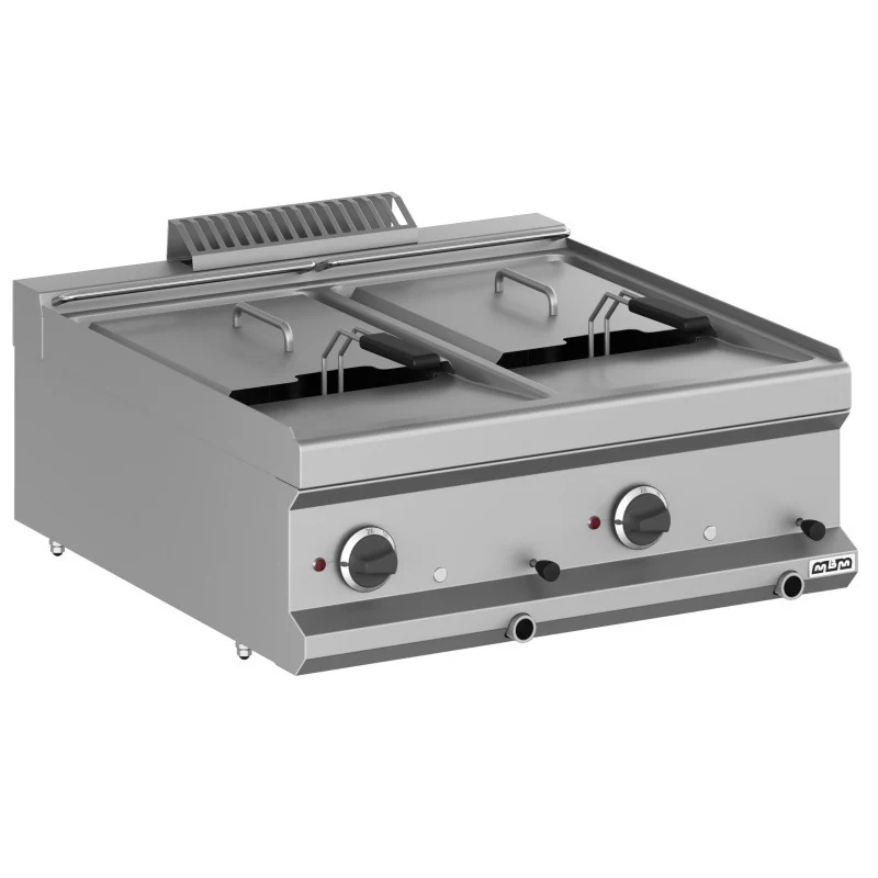 Friteuse électrique - 2 cuves - 12+12L - 18 kW - MAGISTRA PLUS 700 - Arilex