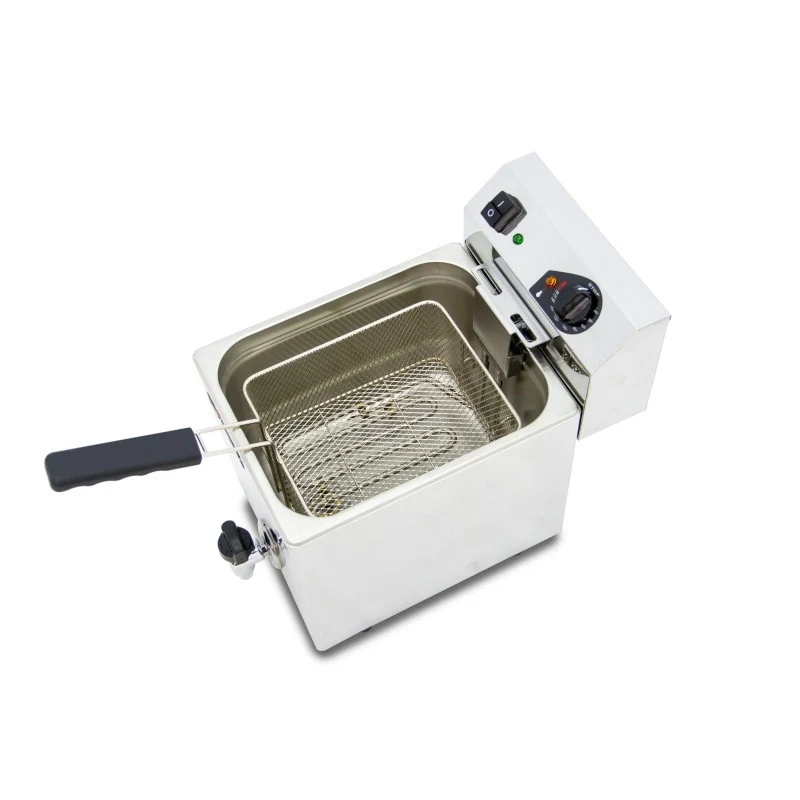 Friteuse électrique - 10L - Avec robinet - Arilex