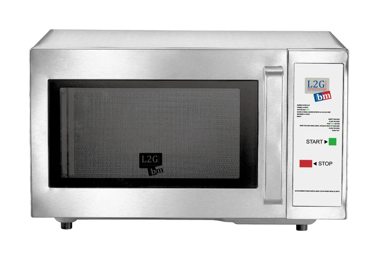 Four micro-ondes professionnel - 25L - 1000W - Auto-service - Démarrage rapide - Saro