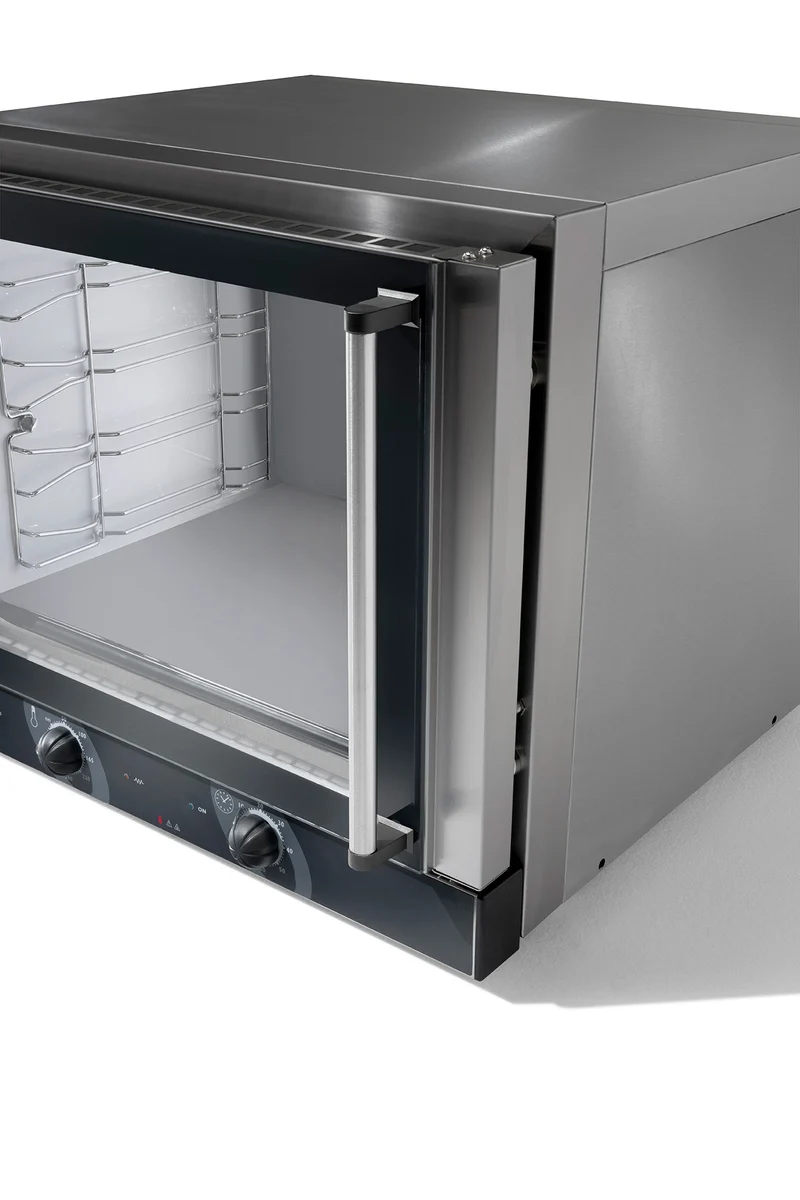 Four à Convection 4 Grilles GN 1/1 - 280°C - 3.15 kW - Manuel - Acier Inox - EKO GN - Saro