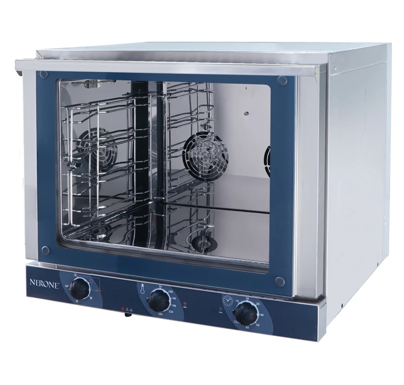 Four à Convection 4 Grilles GN 1/1 - Manuel 280°C - 3.15 kW - Acier Inox - EKO GN - Saro