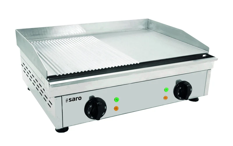 Plancha électrique FRY TOP GM 610 M - Plaque mixte - Température 0/+300°C - 3,5 kW - Saro