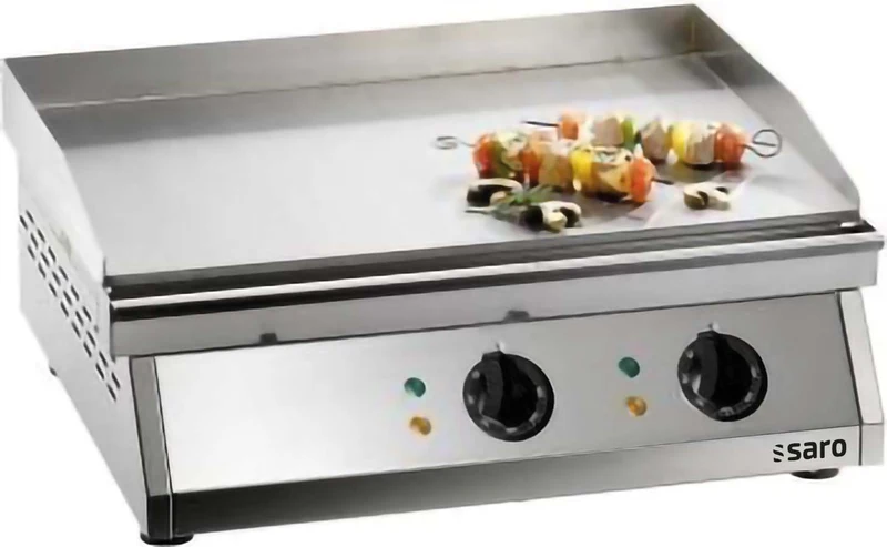 Plancha électrique FRY TOP 610 - Plaque lisse - Température 0/+300°C - 6 kW - Saro