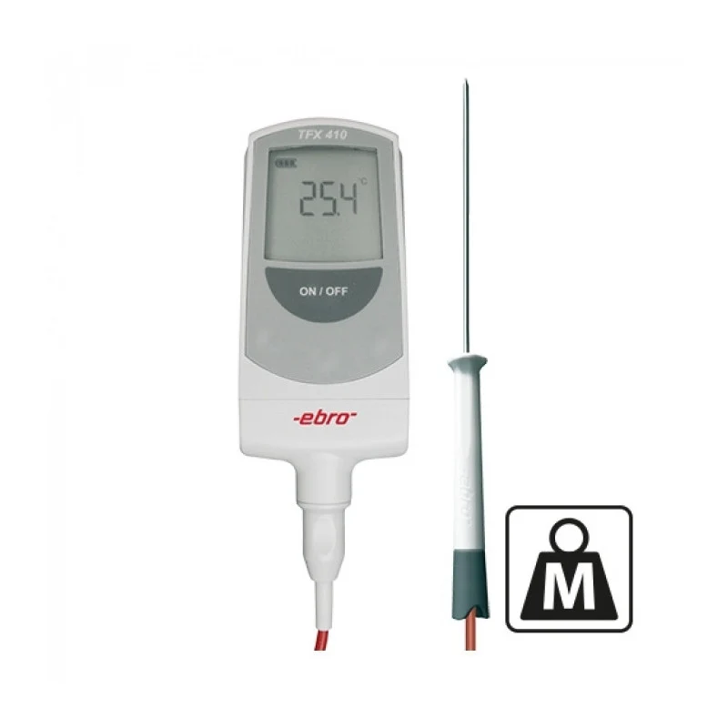 Thermomètre à sonde étanche - De -50°C à 300°C - Ebro