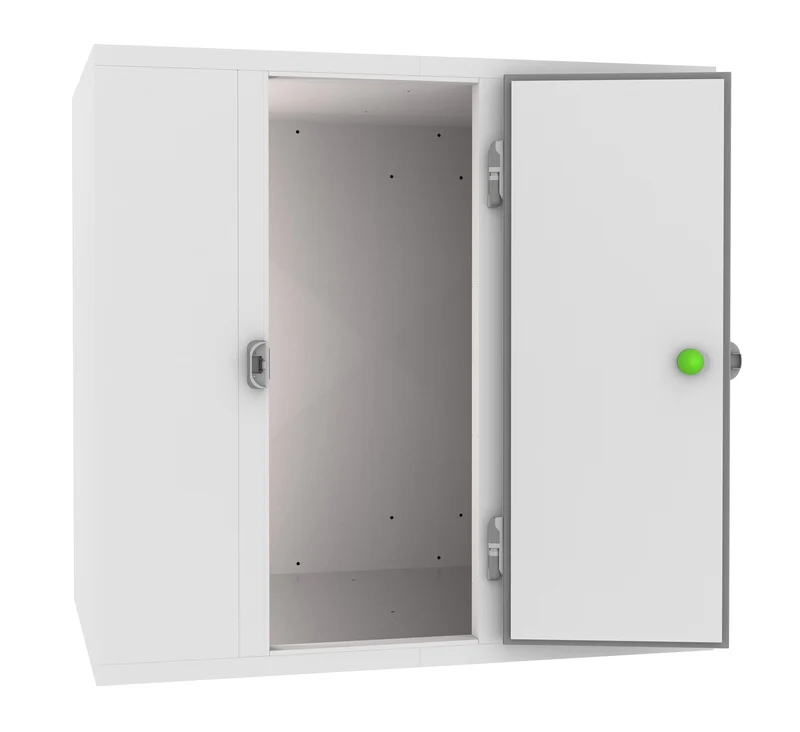Chambre froide positive/negative 3000x5400x2400 - 120 mm 30.7 L - Combisteel