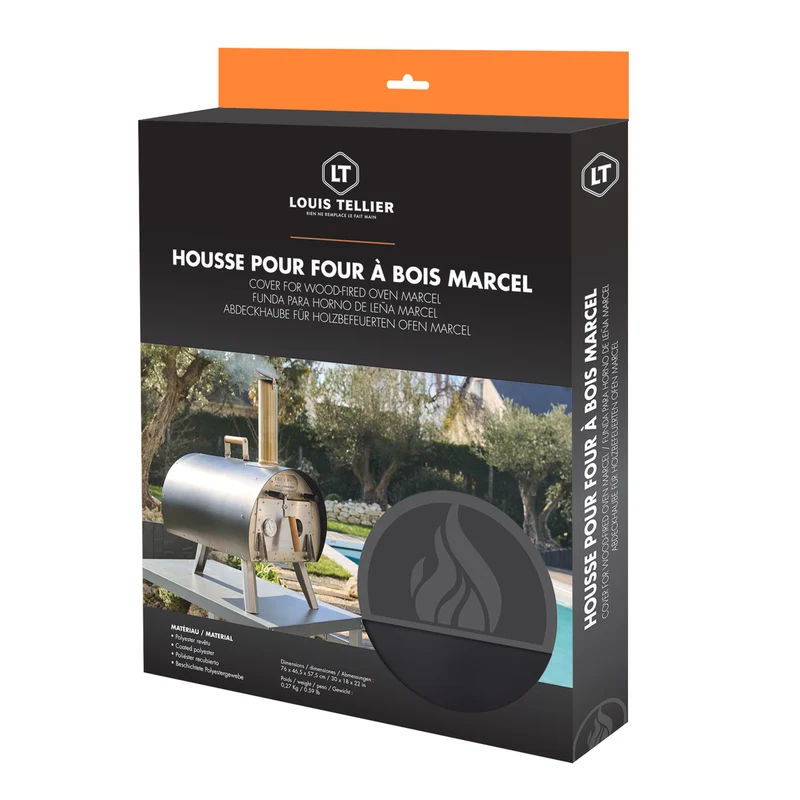 Housse pour four à bois d'extérieur anti UV et imperméable
