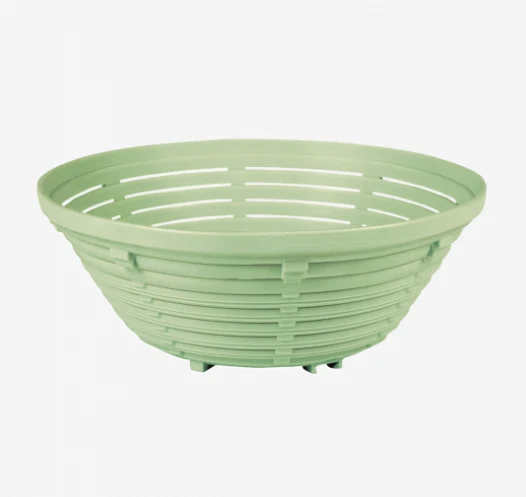 Banneton rond vert