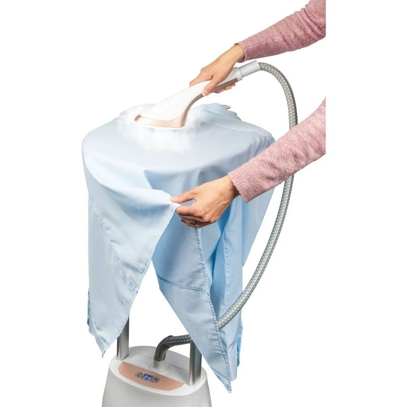 Defroisseur vapeur avec support Blanc