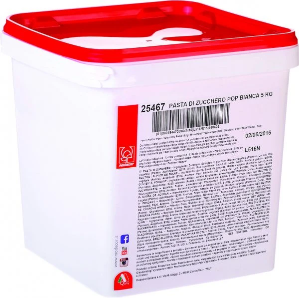 Pâte à sucre blanche 5kg
