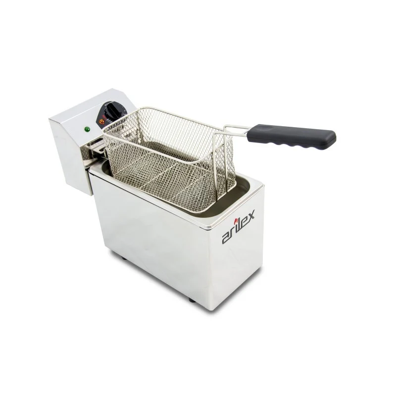 Friteuse électrique - 5L - 3 kW - Sans robinet - Arilex