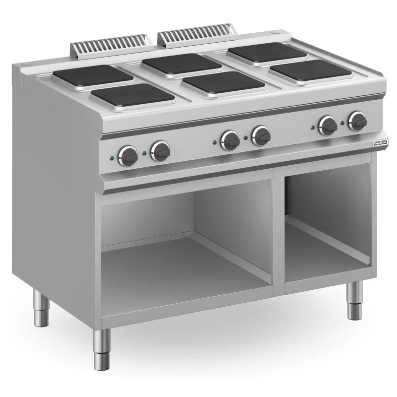 Cuisinière électrique - 6 zones carrées - Avec meuble - MPQ711A MAGISTRA PLUS 700 - Arilex