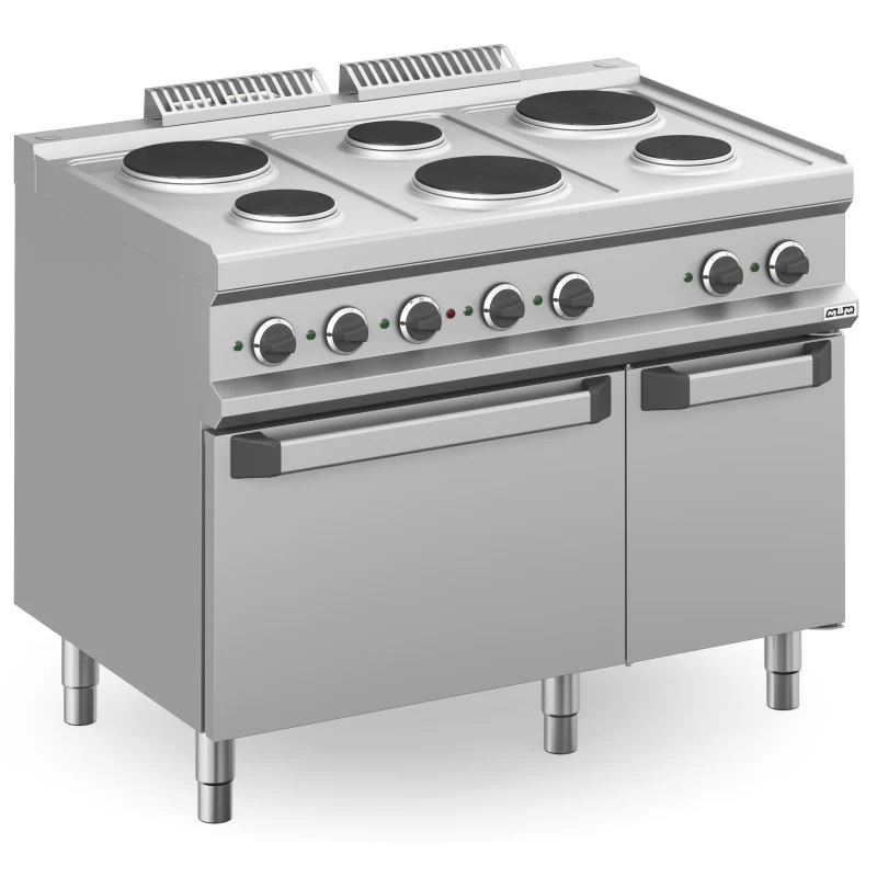 Fourneau électrique - 6 zones - Avec meuble - MPR711A MAGISTRA PLUS 700 - Arilex