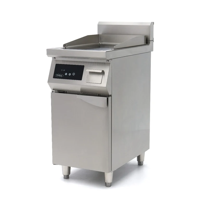 Plancha à induction 700 - lisse - 5 000 W - simple - avec support - Maxima