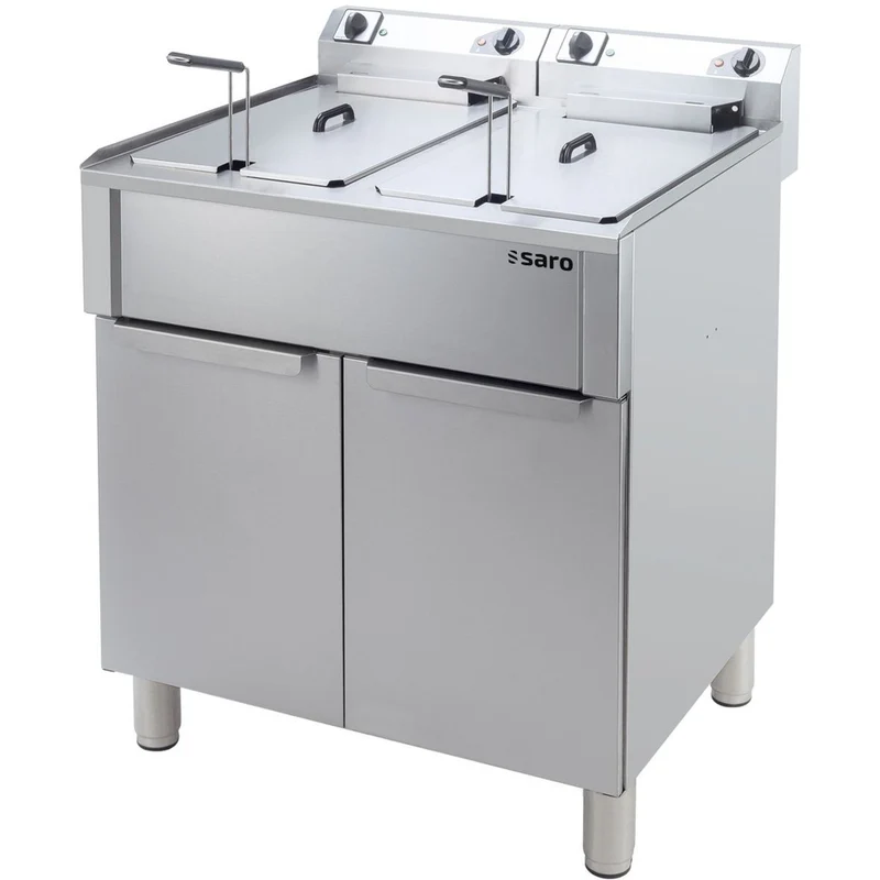 Friteuse électrique 20+20 L - Saro