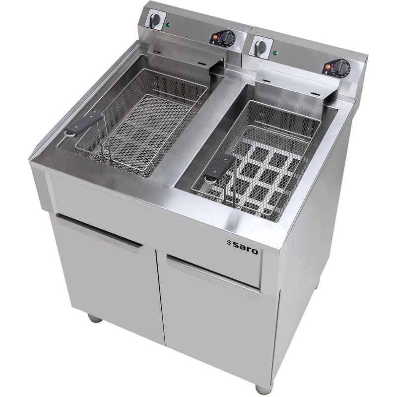 Friteuse électrique 20+20 L - Saro