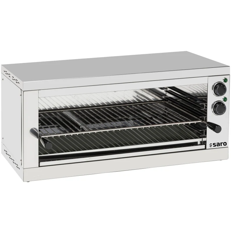 Salamandre - Chaleur supérieure - Température réglable - Grille amovible - Toaster professionnel - 3 kW - Saro