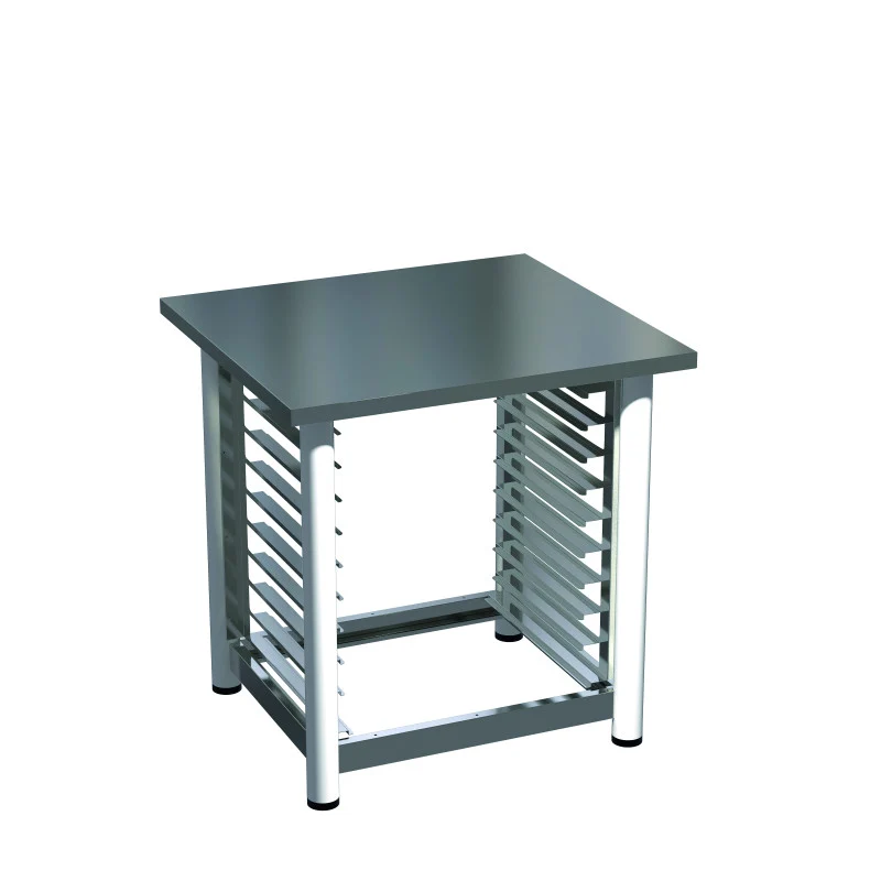 Base Nerone - Inox - 840x770x850mm - 10 tiroirs GN 1/1 - MID GN - Accessoire de cuisson - Saro