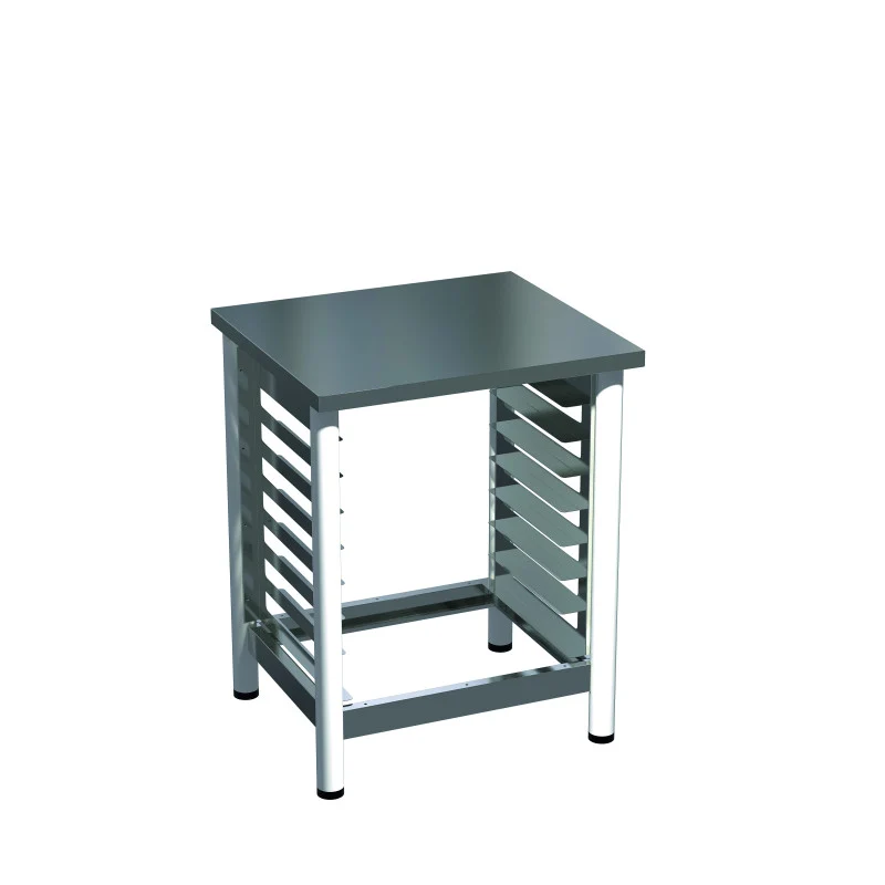 Base Nerone - Inox - 610x680x850mm - 8 tiroirs GN 1/1 - GN 8 - Accessoire de cuisson - Saro