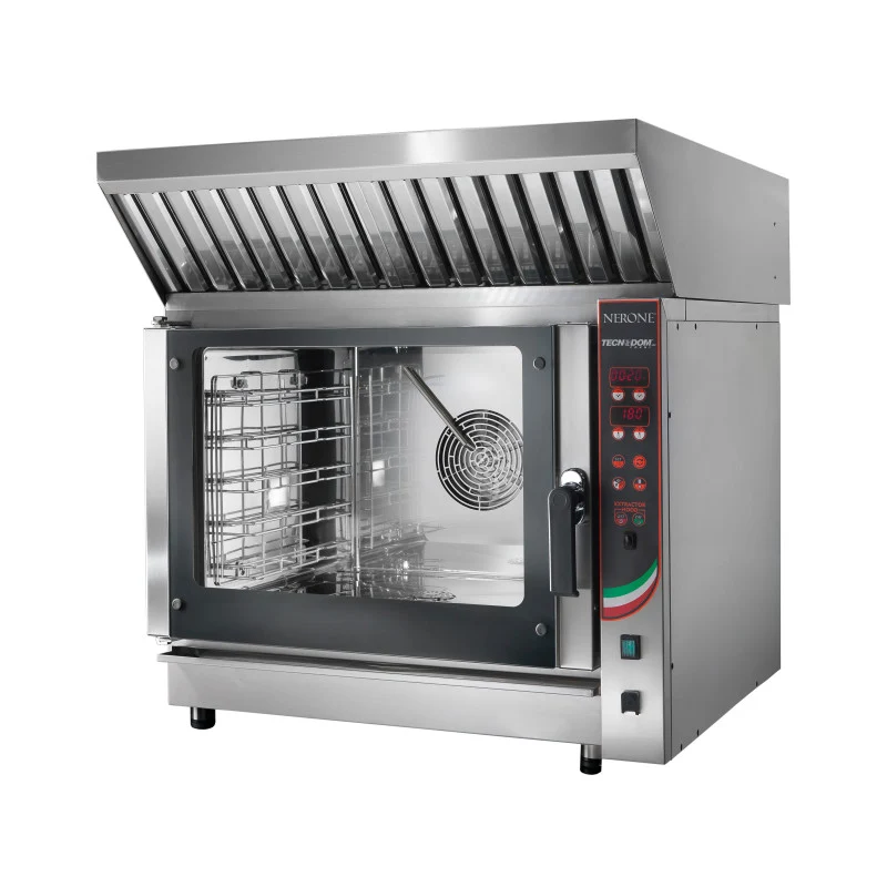 Four Mixte - 5 Niveaux GN 1/1 - Vapeur 100 - 280°C - Digital - Nerone CL5 - 6,45 kW - Saro
