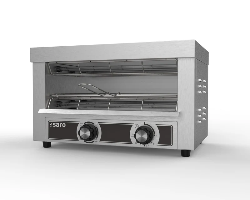 Grille-pain à tube de quartz - Toaster professionnel - 2,1 kW - Saro