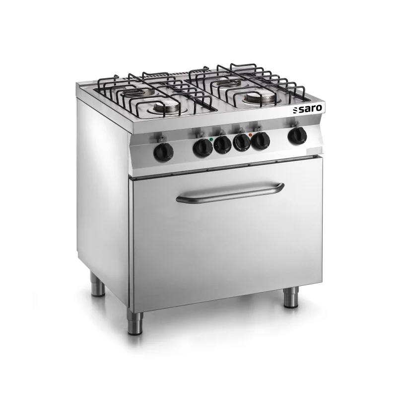 Cuisinière gaz - 6 feux - Four électrique 120L - 26.5 kW - F7/FUG6LE - Saro